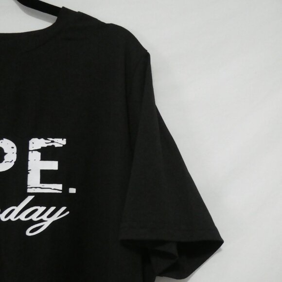 SHEIN - Curve | 2XL | Casual Black 'NOPE Not Today' Statement T-Shirt - Picture 6 of 13